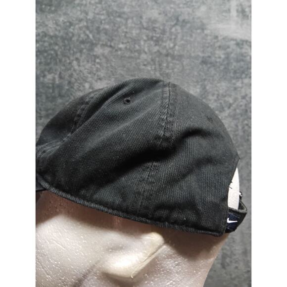 Vintage Y2K Nike Gray Tag Black Pink Lettering Adjustable Strap Dad Hat Cap - Picture 4 of 6